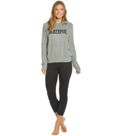 Spiritual Gangster Grateful Old School Pullover -Swimming Equipment Shop 8653057032360 mediumheathergrey 4a