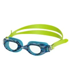 Speedo Jr. Hydrospex Print Goggle -Swimming Equipment Shop 8653193150632 bachelorbuttonsharksclear