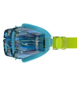 Speedo Jr. Hydrospex Print Goggle -Swimming Equipment Shop 8653193150632 bachelorbuttonsharksclear 3a