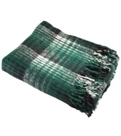 Hugger Mugger Recycled Plaid Blanket 36 Hugger Mugger Recycled Plaid Blanket -Swimming Equipment Shop 8653308756136 green