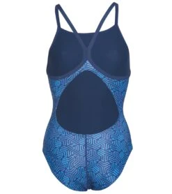 Arena Women's Kikko MaxLife Light Drop Back One Piece Swimsuit -Swimming Equipment Shop 8655728214184 navymultinavy 7a
