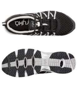 Ryka Women's Hydro Sport Water Shoes -Swimming Equipment Shop 8655777792168 blacksilver 4a