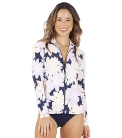 Carve Designs Lake Zip Up Long Sleeve Rashguard 40 Carve Designs Lake Zip Up Long Sleeve Rashguard -Swimming Equipment Shop 8662666903720 bolinas