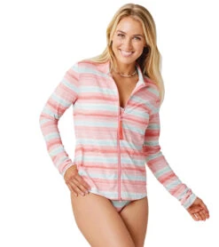 Carve Designs Lake Zip Up Long Sleeve Rashguard 32 Carve Designs Lake Zip Up Long Sleeve Rashguard -Swimming Equipment Shop 8662666903720 lagos 1a