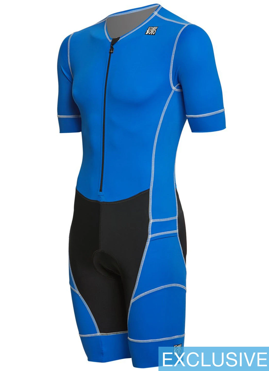 DeSoto Men's Mobius Short Sleeve Custom Tri Suit (SwimOutlet Exclusive) 9 DeSoto Men's Mobius Short Sleeve Custom Tri Suit (SwimOutlet Exclusive) - Image 7