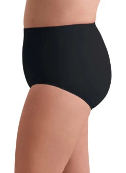 Shape Solver By Penbrooke Women's Plus Size Divine Solids Bottoms Basic Bikini Bottom -Swimming Equipment Shop 8666034307240 black 2a