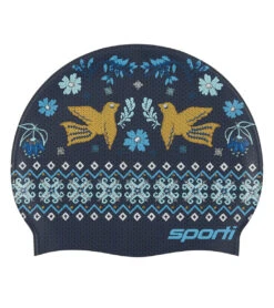 Sporti Cozy Hanukkah Silicone Swim Cap -Swimming Equipment Shop 8666491453608 2t
