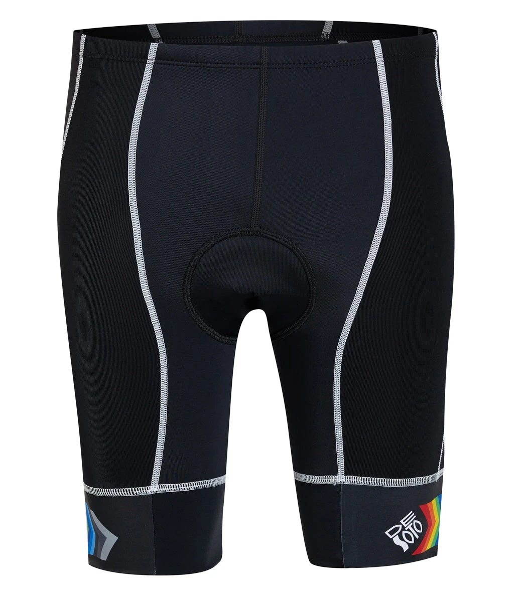 DeSoto Men's Forza Tri Short 4-Pockets-High Rise 14 DeSoto Men's Forza Tri Short 4-Pockets-High Rise - Image 12