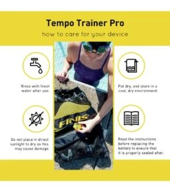 FINIS Tempo Trainer Pro -Swimming Equipment Shop 8666512457896 yellow 6a