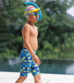 FINIS Stability Snorkel Jr. 39 FINIS Stability Snorkel Jr. -Swimming Equipment Shop 8666535231656 oceanblue 4a