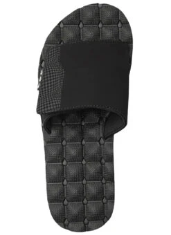 Volcom Men's Recliner Slide Sandals 12 Volcom Men's Recliner Slide Sandals -Swimming Equipment Shop 8666969112744 blackwhite 3a