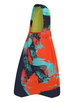 Speedo Medium Blade Swim Fin -Swimming Equipment Shop 8666975862952 peacoatvolcanicorangearcticglass