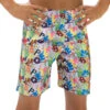 Doflin Boys' Printed Elastic Waist Swim Trunks (Toddler, Little Kid)