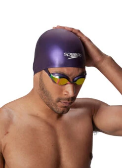 Speedo Fastskin Hiro Silicone Swim Cap 38 Speedo Fastskin Hiro Silicone Swim Cap -Swimming Equipment Shop 8667184660648 obsidian 5a