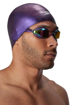 Speedo Fastskin Hiro Silicone Swim Cap 40 Speedo Fastskin Hiro Silicone Swim Cap -Swimming Equipment Shop 8667184660648 obsidian 7a
