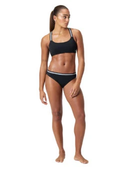 Speedo Women's Performance Two Piece Swimsuit Set -Swimming Equipment Shop 8667190329512 blacksilver 4a