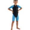 Seac USA Kids 1.5mm Dolphin Short Sleeve Springsuit -Swimming Equipment Shop 8668503310504 blackblue 1a