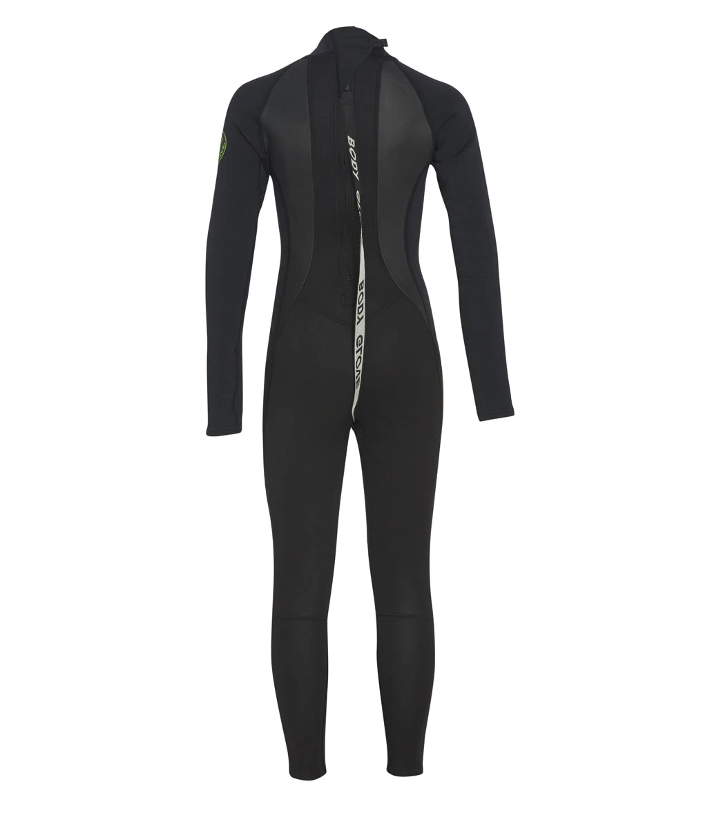 Body Glove Youth 3/2 Mm PRO 3 Back Zip Fullsuit Wetsuit 4 Body Glove Youth 3/2 Mm PRO 3 Back Zip Fullsuit Wetsuit - Image 2