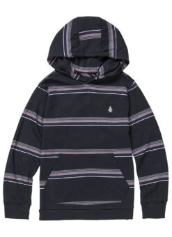 Volcom Boys' Outstoned Hooded Long Sleeve Shirt (Toddler, Little Kid) -Swimming Equipment Shop 8669963223208 navy