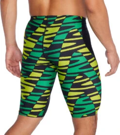 Speedo Men's Disco Boom Splice Jammer Swimsuit 39 Speedo Men's Disco Boom Splice Jammer Swimsuit -Swimming Equipment Shop 8670743232680 teambrightgreen 3a