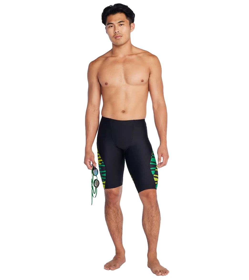 Speedo Men's Disco Boom Splice Jammer Swimsuit 21 Speedo Men's Disco Boom Splice Jammer Swimsuit - Image 19