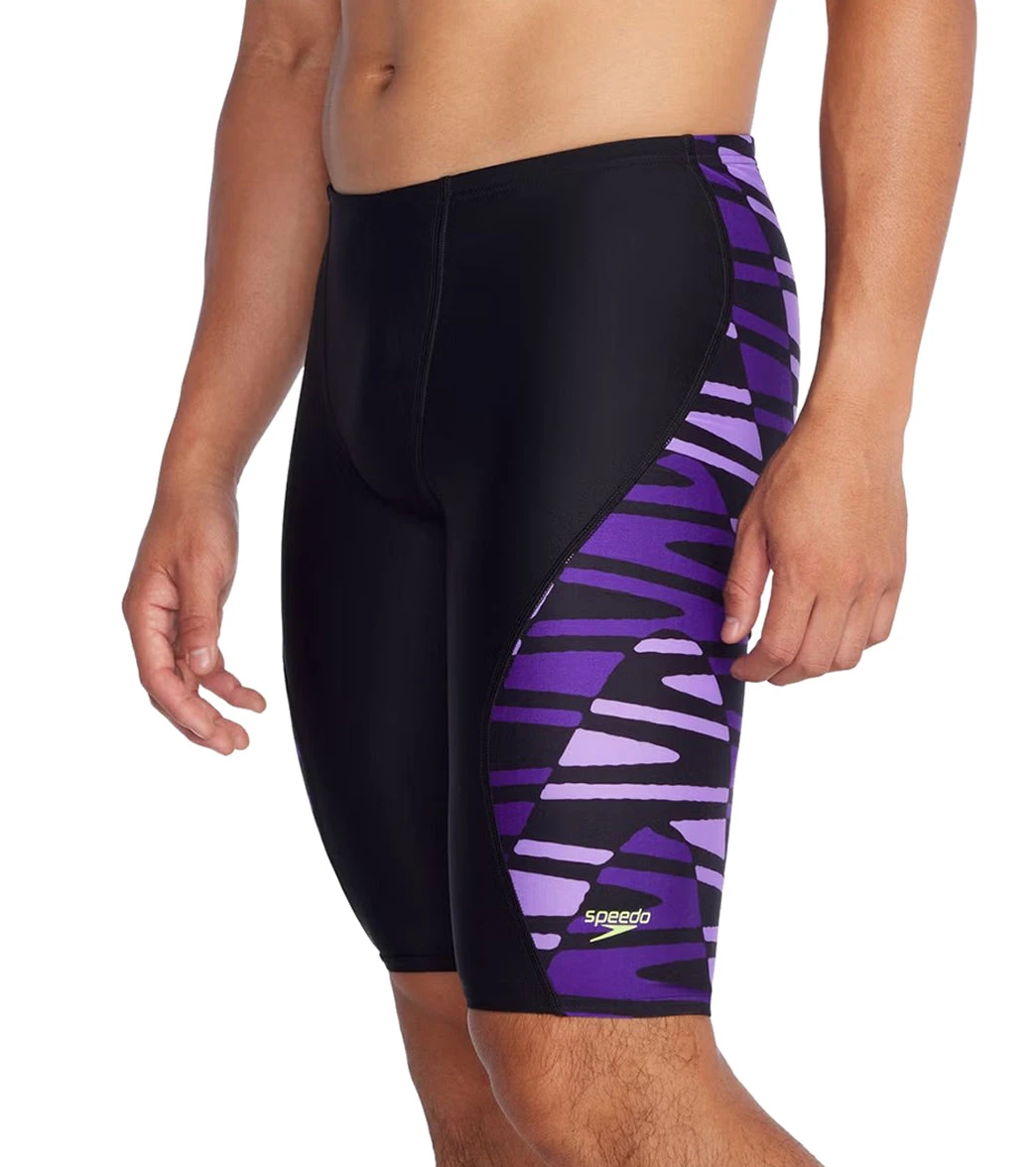 Speedo Men's Disco Boom Splice Jammer Swimsuit 4 Speedo Men's Disco Boom Splice Jammer Swimsuit - Image 2