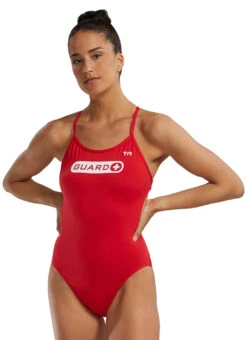 TYR Women's Guard Durafast Elite Crosscutfit One Piece Swimsuit
