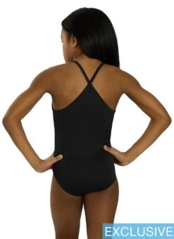 TYR Girls' Solid Durafast Elite Addy Diamondfit One Piece Swimsuit (Little Kid, Big Kid) 25 TYR Girls' Solid Durafast Elite Addy Diamondfit One Piece Swimsuit (Little Kid, Big Kid) -Swimming Equipment Shop 8671242027176 black 3a