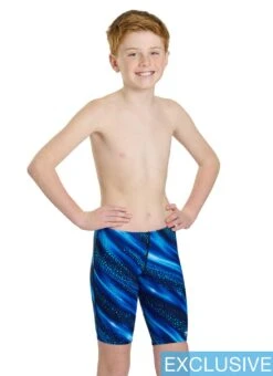 TYR Boys' Durafast Elite Venom Jammer (Little Kid, Big Kid) 36 TYR Boys' Durafast Elite Venom Jammer (Little Kid, Big Kid) -Swimming Equipment Shop 8671245435048 blackblue 2a