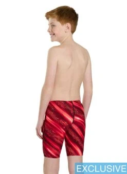 TYR Boys' Durafast Elite Venom Jammer (Little Kid, Big Kid) 26 TYR Boys' Durafast Elite Venom Jammer (Little Kid, Big Kid) -Swimming Equipment Shop 8671245435048 blackred 3a