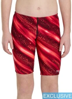 TYR Boys' Durafast Elite Venom Jammer (Little Kid, Big Kid) 29 TYR Boys' Durafast Elite Venom Jammer (Little Kid, Big Kid) -Swimming Equipment Shop 8671245435048 blackred 6a