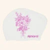 Sporti Mystic Bloom Long Hair Bun Silicone Swim Cap