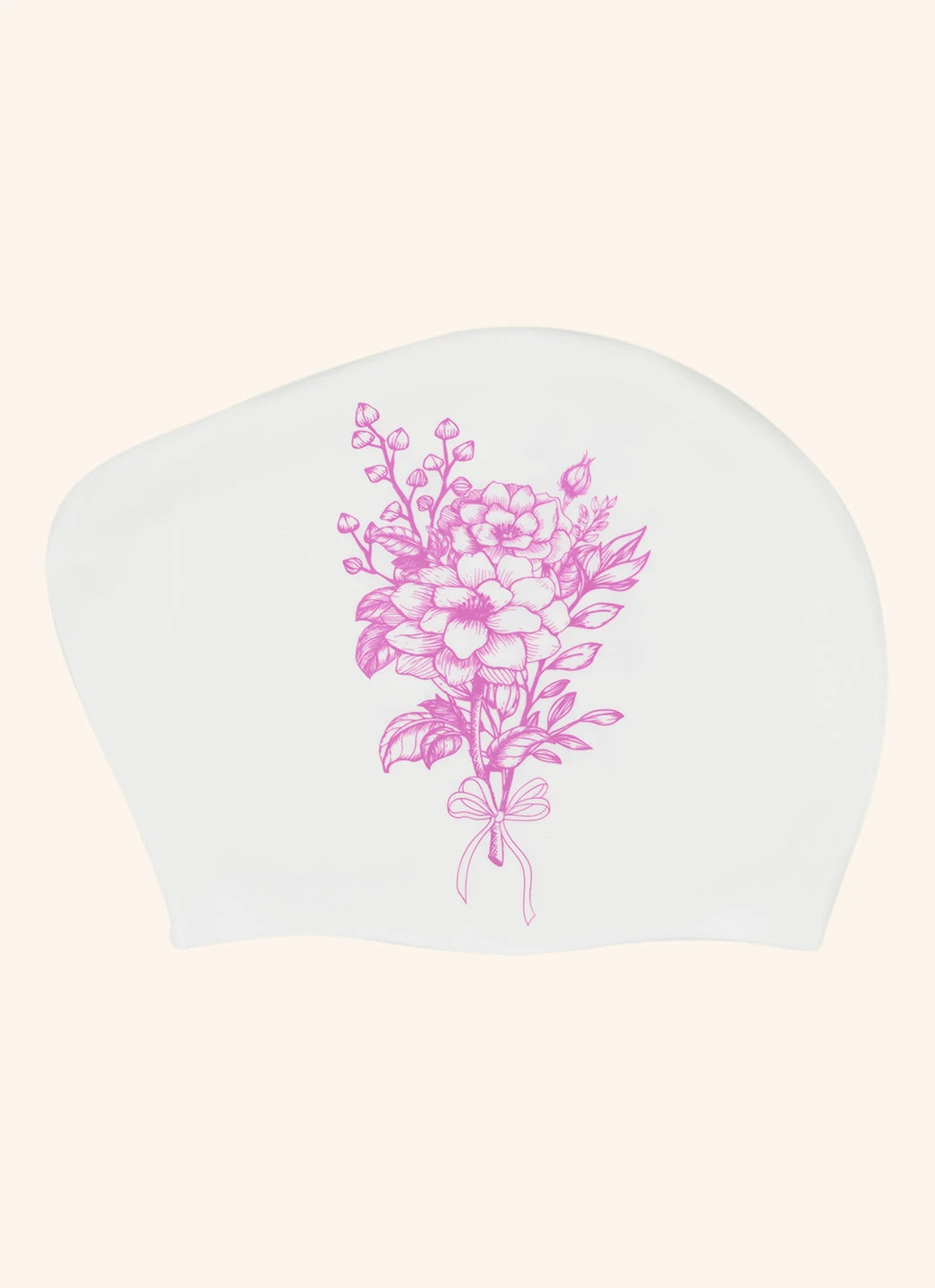 Sporti Mystic Bloom Long Hair Bun Silicone Swim Cap 6 Sporti Mystic Bloom Long Hair Bun Silicone Swim Cap - Image 4