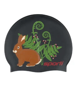 Sporti Forest Friends Silicone Swim Cap -Swimming Equipment Shop 8672876921000 forestfriends 1a