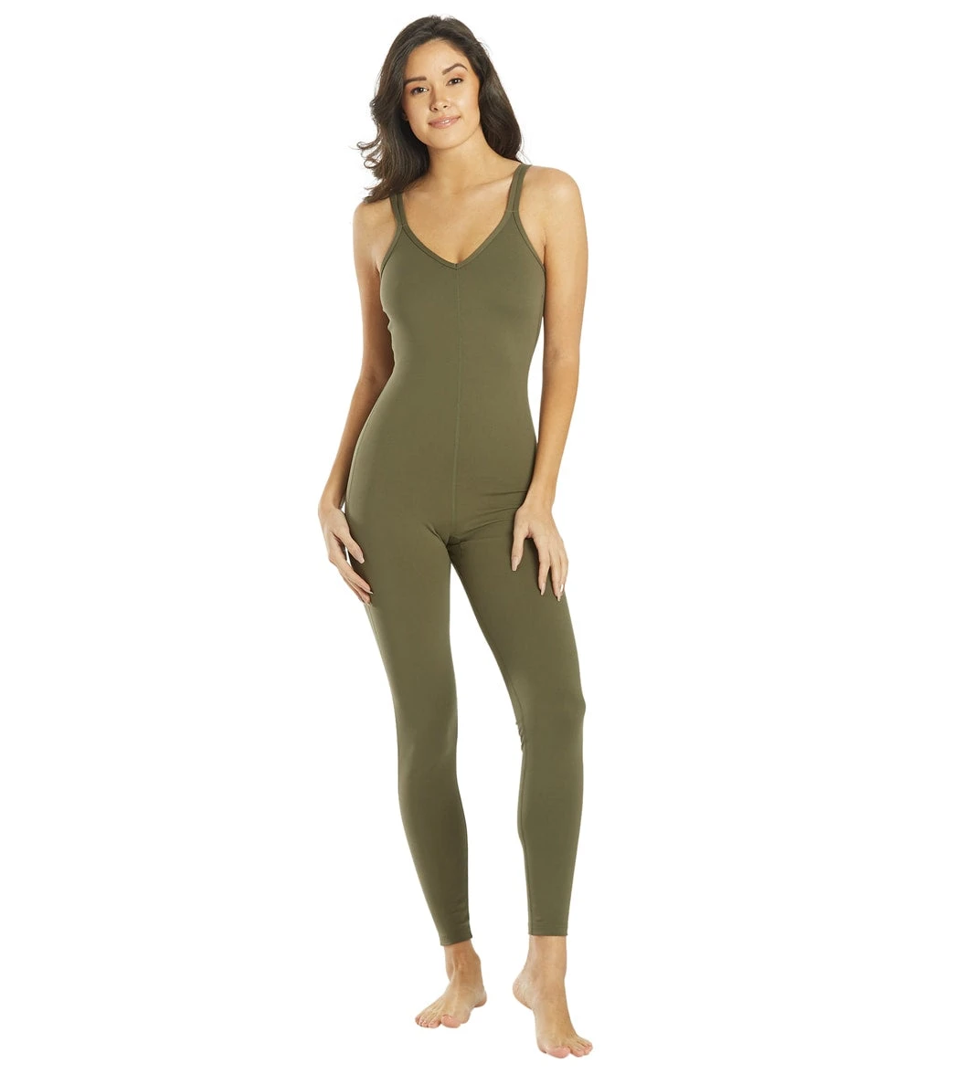 Everyday Yoga Strappy Back Long Leotard 28" 3 Everyday Yoga Strappy Back Long Leotard 28" - Image 2