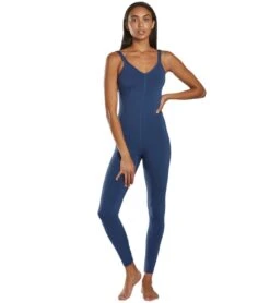 Everyday Yoga Strappy Back Long Leotard 28" 38 Everyday Yoga Strappy Back Long Leotard 28" -Swimming Equipment Shop 8675154395304 truenavy 4a