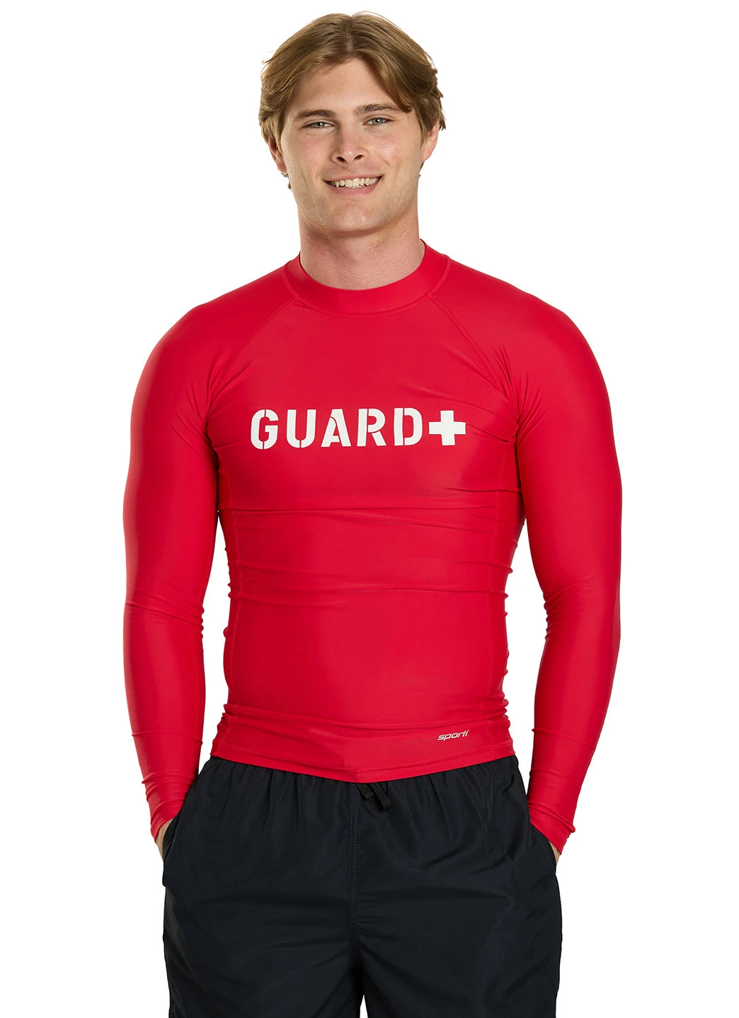 Sporti Guard Men's L/S Sport Fit Rash Guard 5 Sporti Guard Men's L/S Sport Fit Rash Guard - Image 3