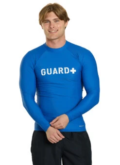 Sporti Guard Men's L/S Sport Fit Rash Guard 29 Sporti Guard Men's L/S Sport Fit Rash Guard -Swimming Equipment Shop 8678555517096 royalblue 1a
