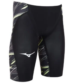 Mizuno Men's GX-Sonic Neo Streamline (SL) Technical Swimsuit -Swimming Equipment Shop 8679197769896 blackgreen 4a