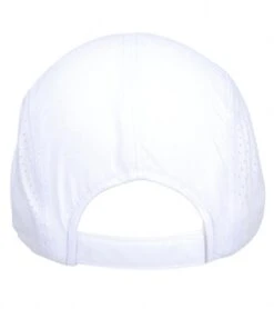 DeSoto Skin Cooler Run Cap W/ Pocket -Swimming Equipment Shop 8679317930152 white 4a
