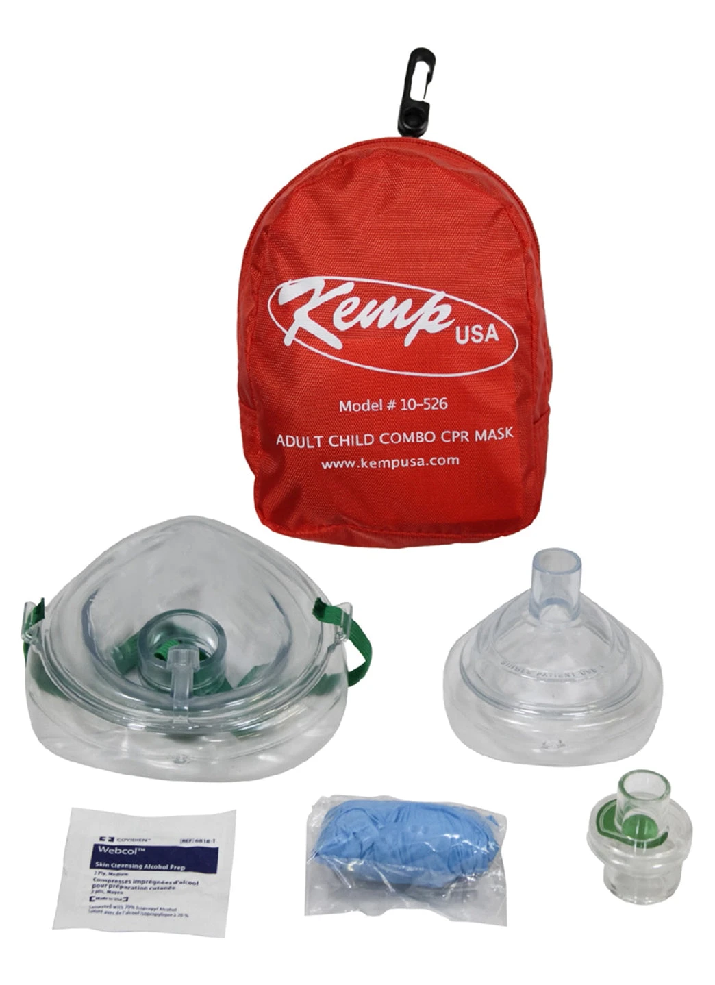 KEMP Adult And Child Combo CPR Pocket Mask Set 4 KEMP Adult And Child Combo CPR Pocket Mask Set - Image 2