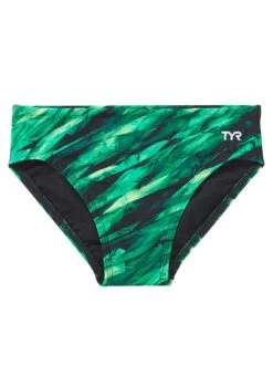 TYR Boys' Vitric Racer Brief Swimsuit 35 TYR Boys' Vitric Racer Brief Swimsuit -Swimming Equipment Shop 8681287155880 green