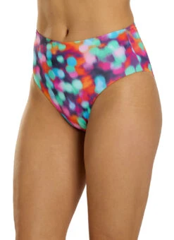 TYR Women's Daystar Arielle High Waist Bikini Bottom -Swimming Equipment Shop 8681327755432 prismatic 5a