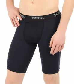 Xcel Men's Heathered VentX Undershort 37 Xcel Men's Heathered VentX Undershort -Swimming Equipment Shop 8681335029928 black 2a