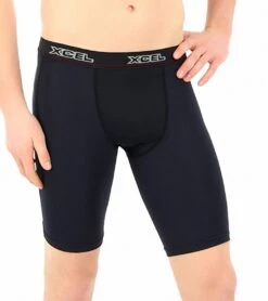 Xcel Men's Heathered VentX Undershort 38 Xcel Men's Heathered VentX Undershort -Swimming Equipment Shop 8681335029928 black 3a