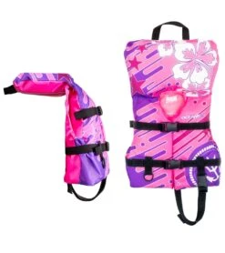 Aqua Leisure Infant Life Jacket USGA Approved (30 Lbs Or Less) -Swimming Equipment Shop 8681623912616 pink 5a