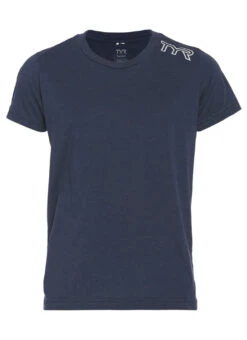 TYR Unisex Youth Triblend Tee -Swimming Equipment Shop 8681800958120 navy