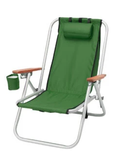 Wet Products WearEver HI Back Aluminum Backpack Beach Chair 24 Wet Products WearEver HI Back Aluminum Backpack Beach Chair -Swimming Equipment Shop 8682309419176 green 1a