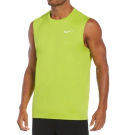 Nike Men's Essential Sleeveless Hydroguard Swim Shirt -Swimming Equipment Shop 8682553180328 atomicgreen