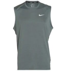 Nike Men's Essential Sleeveless Hydroguard Swim Shirt -Swimming Equipment Shop 8682553180328 irongrey 1a